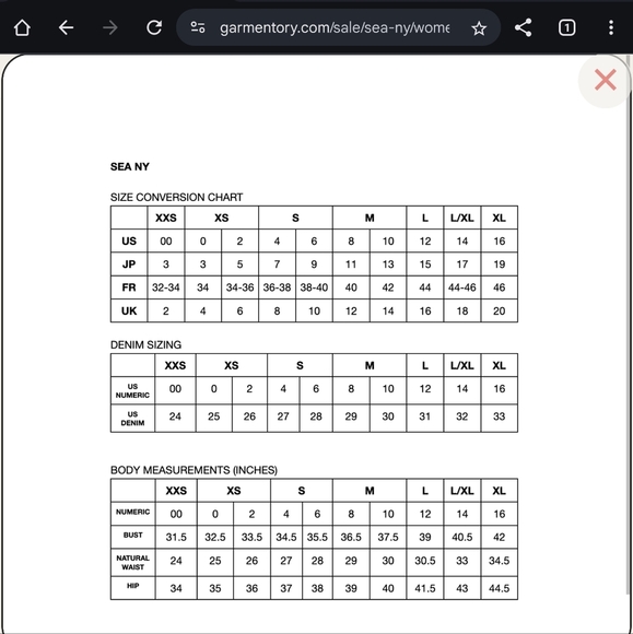 SEA NEW YORK Novia Princess Wool Sweater Size XS Cream - Picture 10 of 10